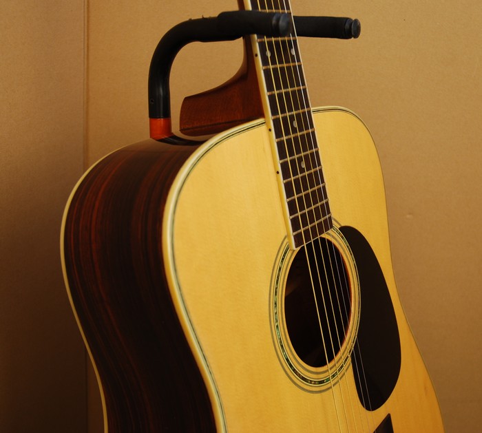 最低価格☆希少 激鳴りフォークギター ハードケース付き 1970年代 M05232 モーリス