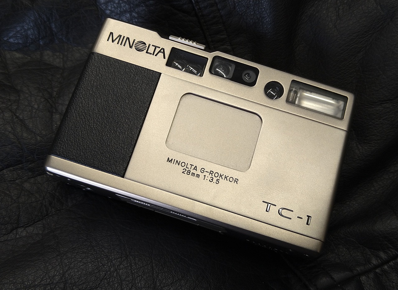 ジャンク品MINOLTA TC-1 コンパクトフィルムカメラ Minolta TC-1