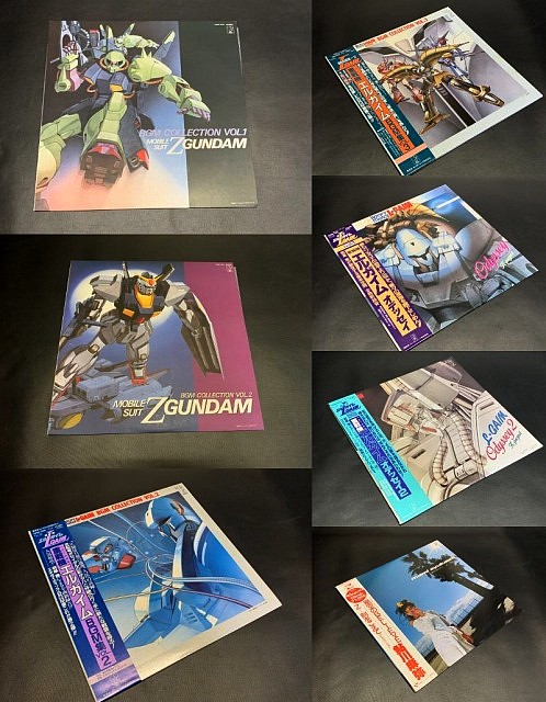 機動戦士ガンダムLPレコード　サイン入り ガンダムレコード 値段 機動戦士ガンダムLPレコード サイン入り
