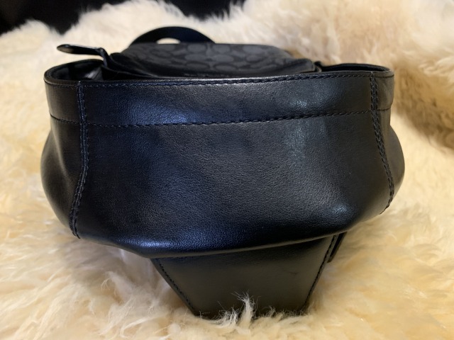 COACHコーチ ボディバッグ ショルダーバッグ (ブラウン×ブラック)